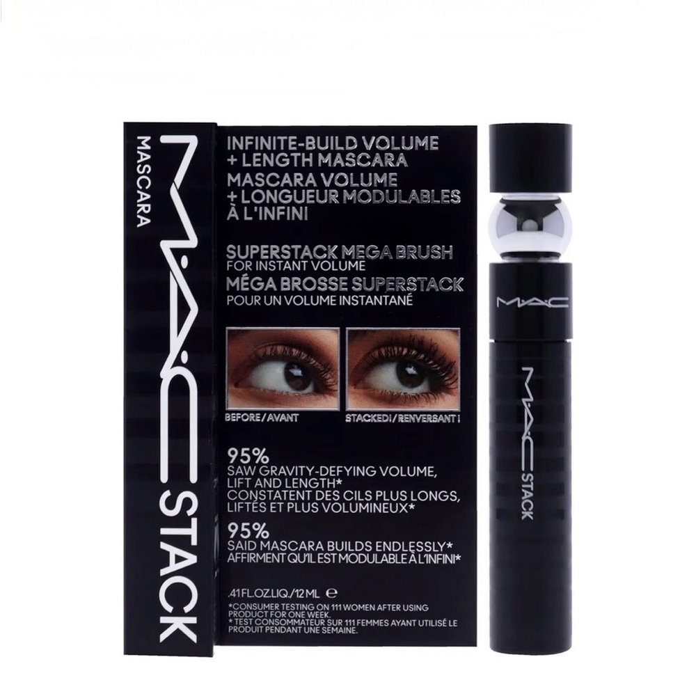 MAC Cosmetics Stack Mascara in Black Stack  (BNIB) - Picture 2 of 3